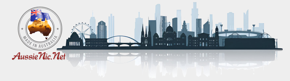 Made in Australia - Carlton Gardens, Melbourne Logo